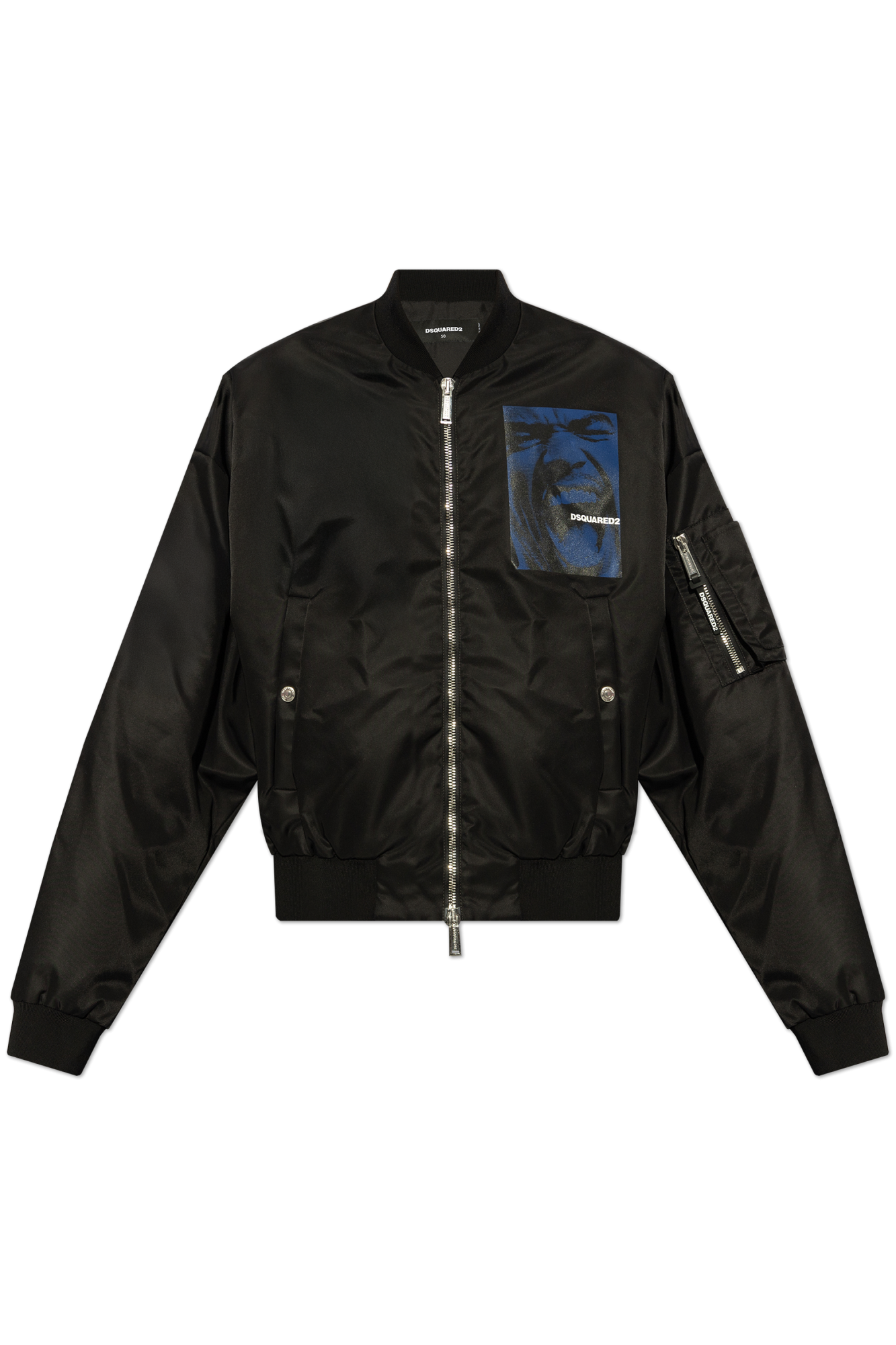 Dsquared2 CLASSIC BOMBER JACKET D2スカジャン Dsquared2 - CLASSIC BOMBER JACKET D2 花刺繍スカジャン